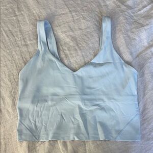 Lululemon Align Crop Top Built in Bra size 10